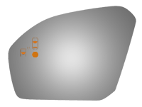 SIDE VIEW MIRROR W BLIND SPOT CROSS PATH